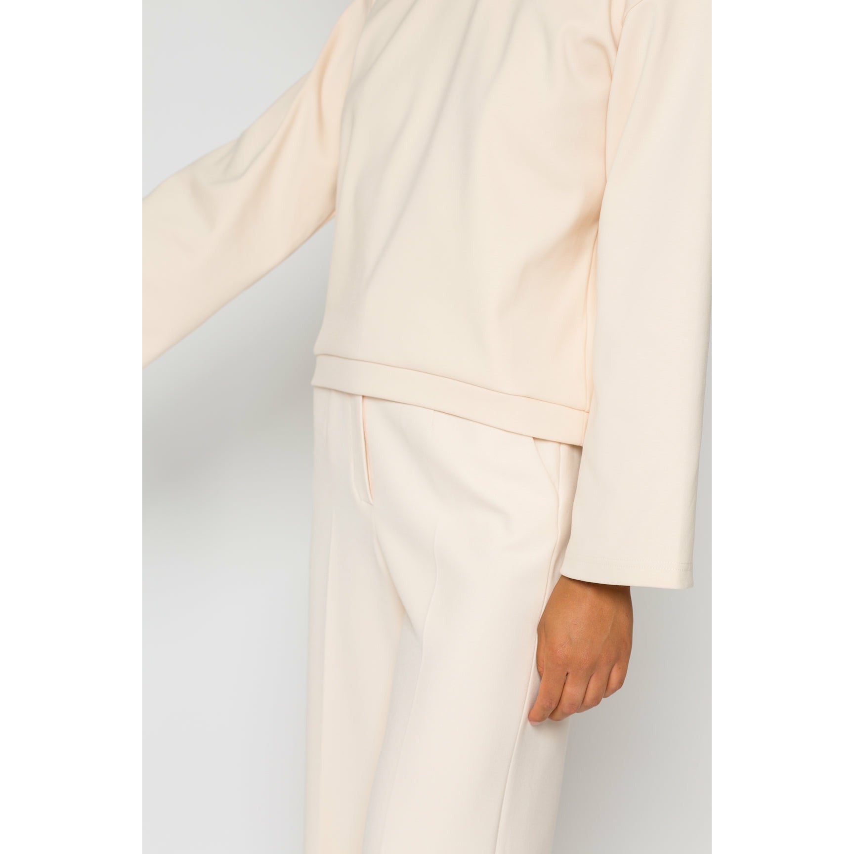 light coral matching ladies pant suit