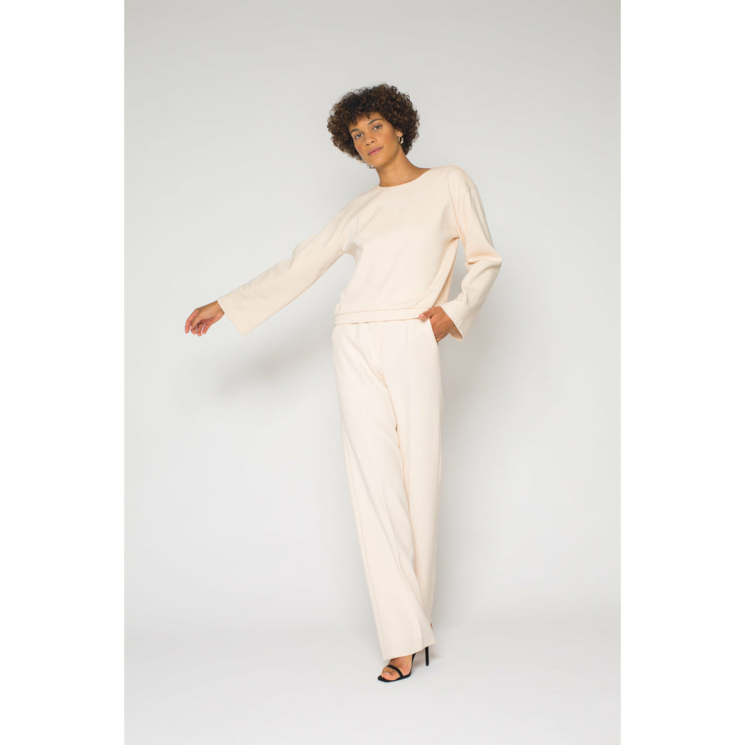 light coral matching ladies pant suit